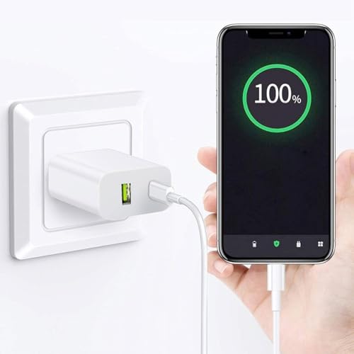 Image of 2 Pack USB C Charger Block, Dual Port Type C Wall Charger Fast Charging 20W Power Adapter Cube for iPhone 14 /14 Pro /14 Pro Max /14 Plus /13 /12 /11, XS /XR /X, iPad, Samsung, More