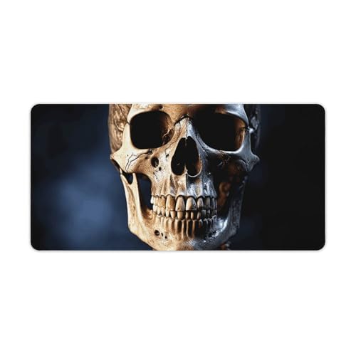 Tapis de souris XXL squelette idéal pour le télétravail à la maison