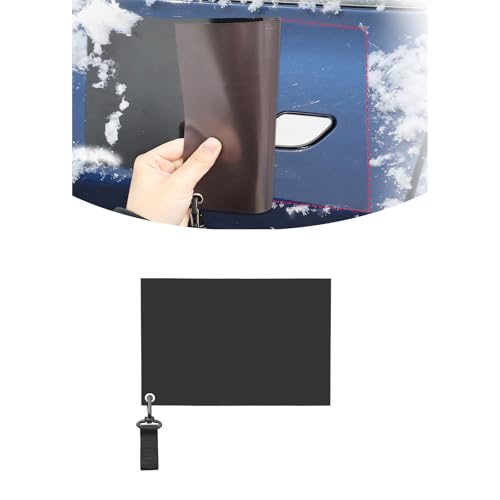 LANZMYAN 2PCS Car Door Handle Anti-Freeze Pads with Strong Magnetic Strips, Prevents Car Doors Handles from Freezing for Winter,Quick 3-Second Install, Universal Anti-Ice Cover for Hidden Door Handles