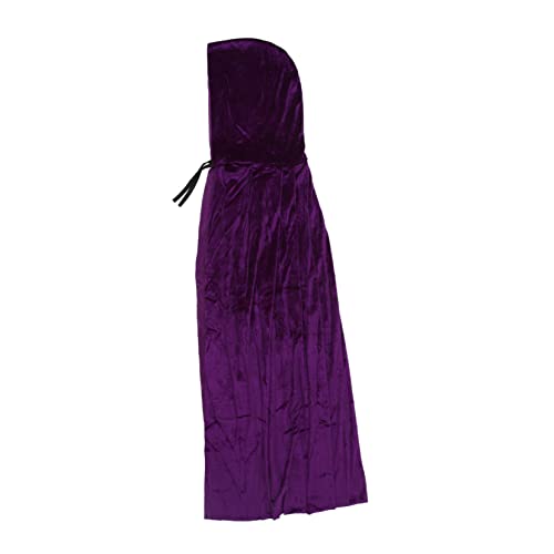 FOMIYES Terciopelo Dorado Capucha Para Disfraz De Halloween Para Eventos De Fantasía Cosplay De o Caballero Para Fiestas De Disfraces y Representaciones De Personajes Históricos