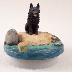 Conversation Concepts Miniature Schipperke Candle Topper Tiny One 
