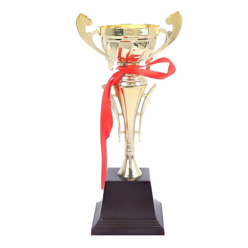 Coupe dorée pour fête de football et récompense d'invités d'un jour