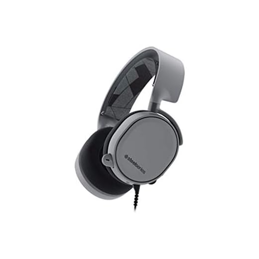 SteelSeries Arctis 3 (Edición Legado) - Auriculares para juego, PC, Mac, PlayStation 4, Xbox One, Nintendo Switch, Móvil, VR, color Gris