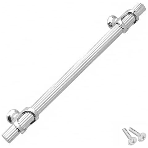 Decoranddecor Polished Chrome Drawer Pull Handles Cover