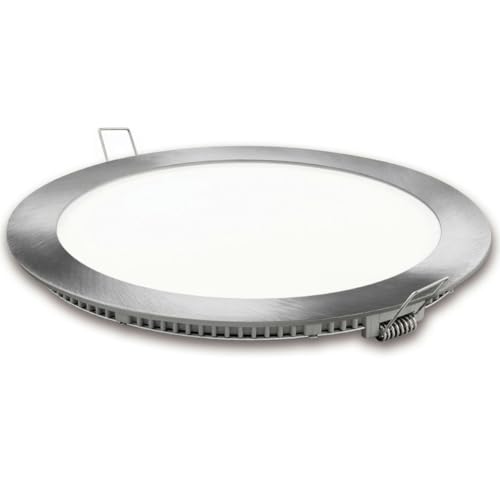 Downlight led corte 185mm.gris 18w.neu