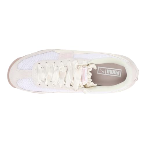 PUMA Womens Easy Rider Ballet Lace Up Sneakers Shoes Casual - Beige, White4