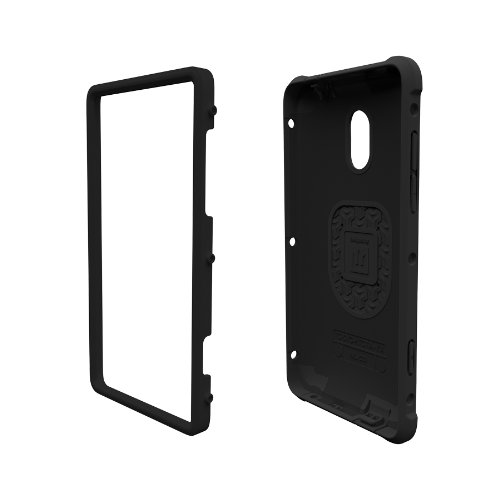 Trident Cyclops Series Case For Htc 8Xt - Retail Packaging - Black #TOP2