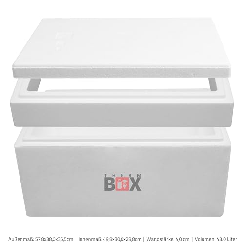 THERM BOX 14L bis 43L erweiterbare Kühlbox für Alvarez Wiederverwendbar