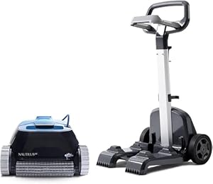 Dolphin Nautilus CC Automatischer Poolreiniger Poolroboter für Eingelassene Pools bis zu 10 m mit Caddy vom Transport