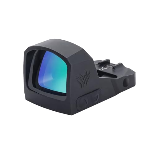 VINTCON Sirius Red Dot Sight for Pistol, 1x24mm Micro Open Reflex 3 MOA Weapon Gun Sights with Shake Awake (for RMR Footprint), Durable 7075-T6 Aluminum IPX7 Waterproof Hunting Optic