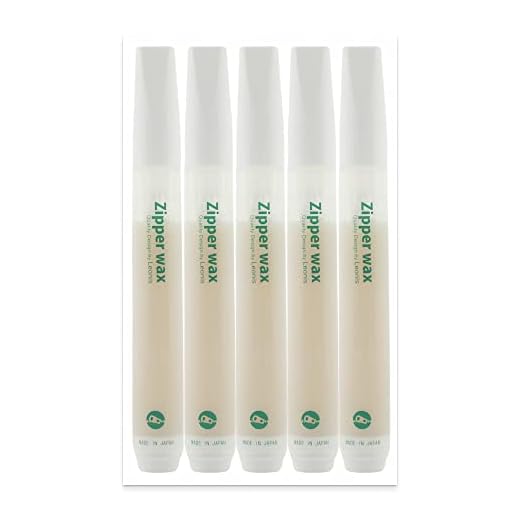 How to get a luggage zipper back on track LEONIS Zipper Wax Pen Pack of 5