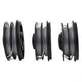 Tamaño óptimo: con un diámetro de 75 mm y una altura de carrete de 33 mm, estos carretes recortadores están diseñados para proporcionar la máxima eficiencia y rendimiento durante el corte de césped. El diámetro de la rosca de 4 mm garantiza un corte y corte efectivos.