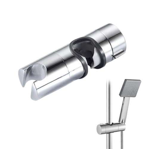 Noaxylic Soporte de Ducha, Universal Sujeta Alcachofa Shower, Soporte para Alcachofa de Ducha Ajustable, para 16-28 mm Barra de Shower, Adecuado para Baño la Barra de Ducharse, Accesorios Ducharse