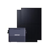 Indevolt BK1600 Balkonkraftwerk mit Speicher 1,6 kWh und 890W Solarpanels, Tragbare Powerstation, 2 MPPT 1200W,...