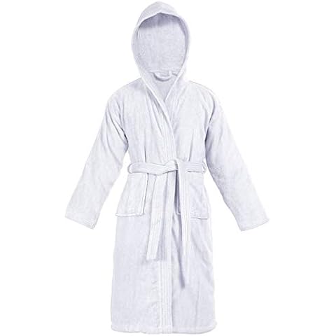 Sapphire Collection Kids Hooded Cotton Bathrobe Cover