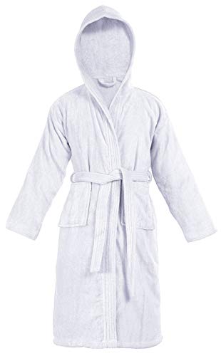 Sapphire Collection - Albornoz - para niña Blanco Blanco Edad 10-12
