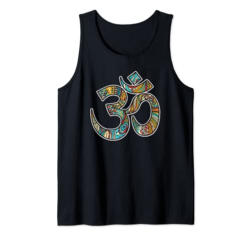 Om Graphic Aum Yoga Zen Design Namaste Meditación Budismo Camiseta sin Mangas