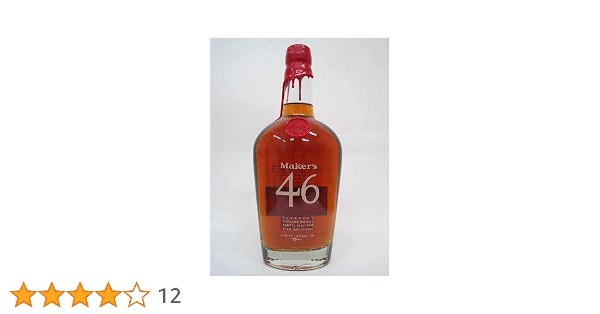 Amazon.co.jp: 【旧ボトル】メーカーズ 46 (メーカーズマーク