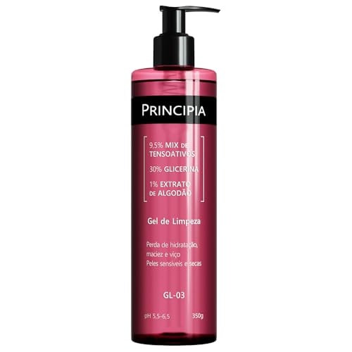 Gel de Limpeza Facial Hidratante 9,5% Tensoativos + 30% Glicerina + 1% Extrato de Algodão ...