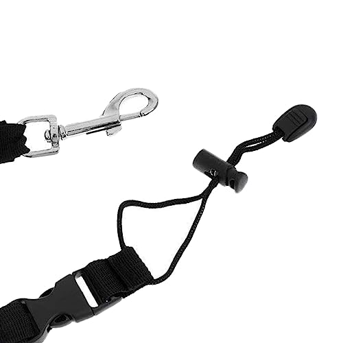 Colaxi Corda de remo de caiaque Correia de cabo elástico com clipe de fivela de metal resistente ao