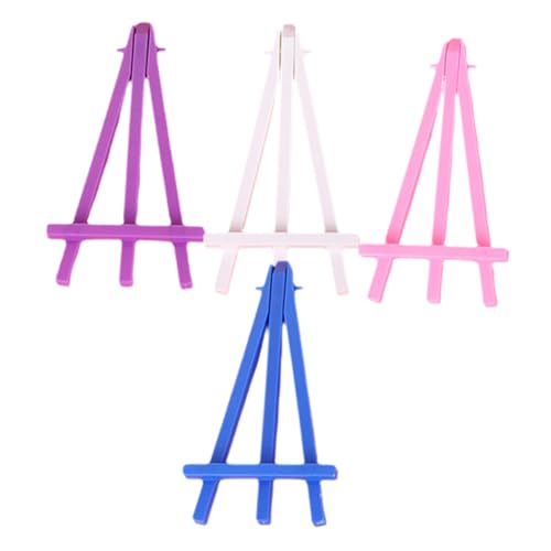 Sewroro 20個アートイーゼルスタンド 卓上 イーゼル 絵画用 展示用 調節可能 折りたたみ式 軽量 再利用可能 男の子女の子用 絵画教室 イベント装飾用