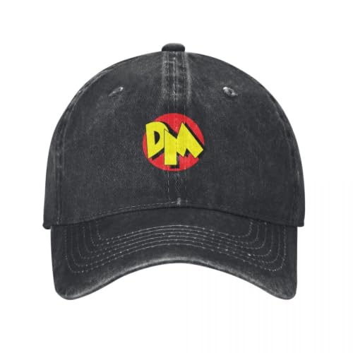 Casquette de baseball DM in Circle snapback hip hop avec visière thermique pour homme et femme