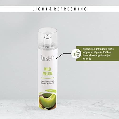 Instyle Fragrances Body & Hair Mist | Wild Melon Scent thumb #5
