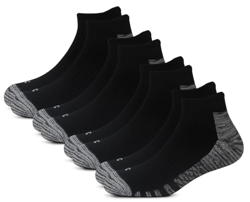 Image of RC. ROYAL CLASS Ankle Cotton Cushioned Socks for Men & Women, Hi-Performance, Breathable, Anti-Odour, Moisture Wicking, Durable socks, Pack of 4 Pairs