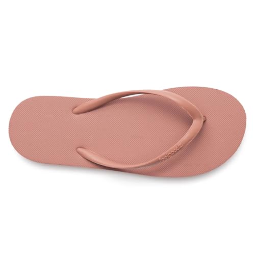 Image of Feelgoodz Women's Slimz Core Natural Rubber Flip Flops