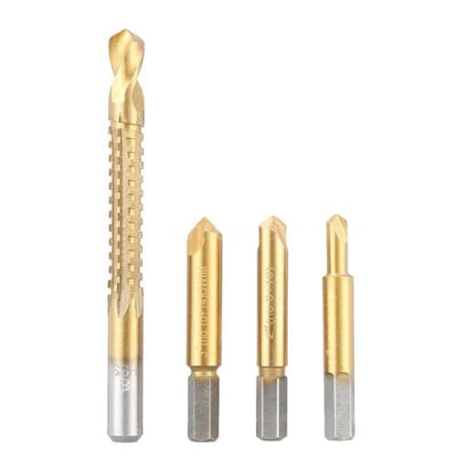 Juego de 4 brocas Removedor de Tornillos de Madera miniatura 1