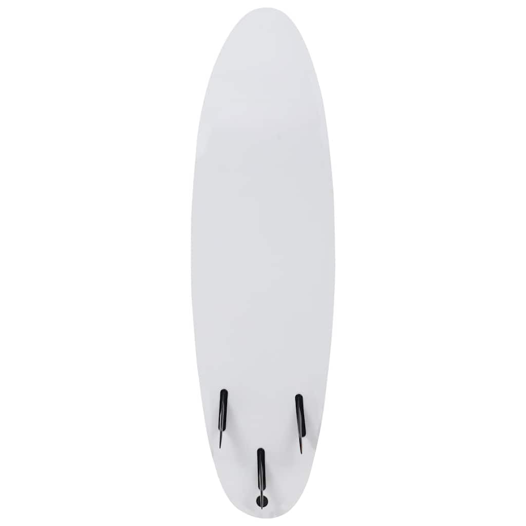Surfbrett 170 cm Blau, Softboard für Anfänger Kinder und Erwachsene, Einsteiger Surfboard mit Leash, Traktionspad und 3 Finnen