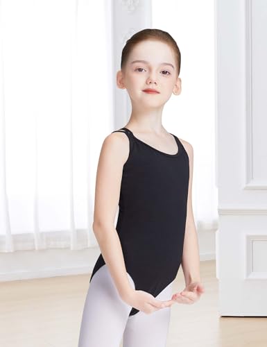 daydance toddler kids girls camisole leotards for ballet double breast dance bodysuit