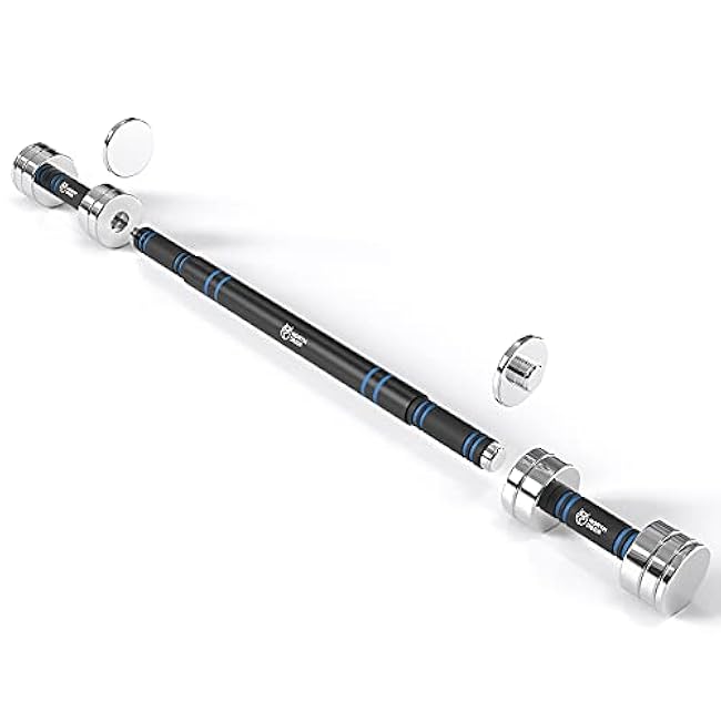 Steel Connecting Bar for Dumbbells Barbell 5.5lb 25.6in