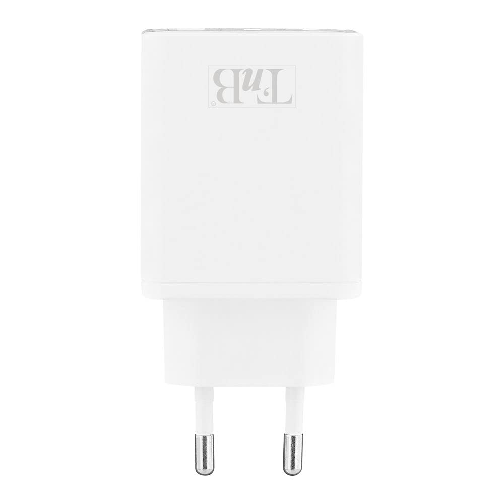 T'nB - Chargeur GaN 65W, Charge Rapide Power Delivery 3 USB
