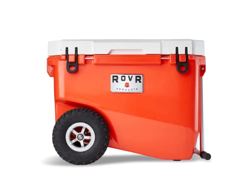 RovR RollR 80 Wheeled Cooler with Handle - All-Terrain Ice Chest Companion Designed for Outdoor - Camping, Picnic, Beach, Fishing Cooler