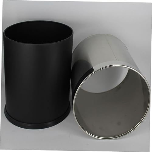 Caneca de basura de acero inoxidable para dormitorio y oficina miniatura 5