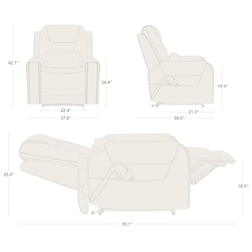 Sillón Levantapersonas Eléctrico Plegable miniatura 3