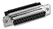 Multicomp Pro Socket, D, IDC, J/Screw, 25 Position - MH10593