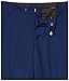Calvin Klein Big Boys' Flat Front Dress Pant, Infinite Blue, 20