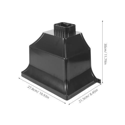 Raccord de gouttière robuste et collecteur durable pour descente de toit - 3