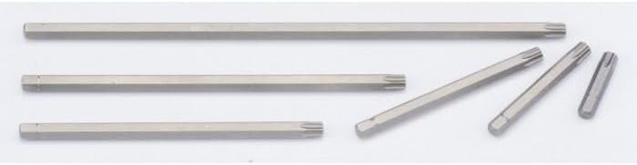Genius Tools 5/16" Hex Shank, T-45 Star Screwdriver Bit 56mmL - 6345