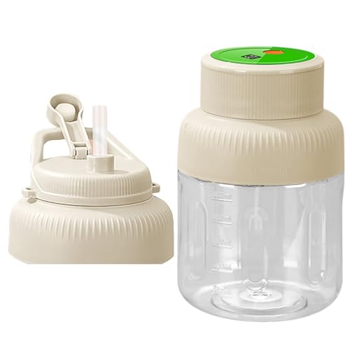 Exprimidor De Cítricos Eléctrico, Exprimidor Mini De Frutas, Taza Exprimidora de Frutas Portátil 1300ml Para Casa, Reuniones, Apartamentos, Restaurantes y Acampadas