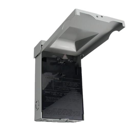 Interrupteur de déconnexion extérieur 30A AC 120/240V BlissfulAbode sous boîtier métallique - 6