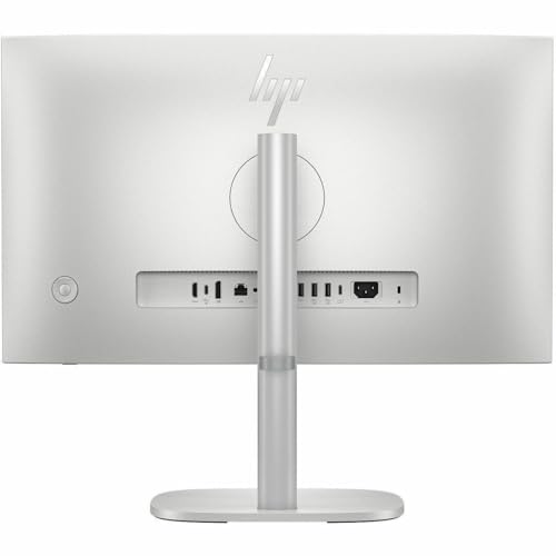 Image of HP EliteStudio 8 AiO G1i All-in-One Computer - Intel Core Ultra 5 235 - vPro Technology - 16 GB - 512 GB SSD - 23.8 inch Full HD Touchscreen - Desktop - Pike Silver - Intel Q870 Chip - 1920 x 1080 - Windo