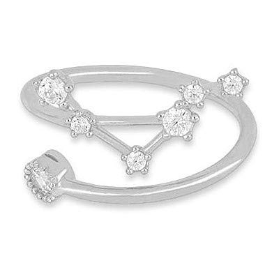 Bague pour femme GioiaPura Zodiaco anneau argent astrologie Balance