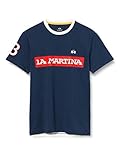  La Martina Herren S/s Cotton Jersey T-Shirt, Schwarz (Black 07017), Small