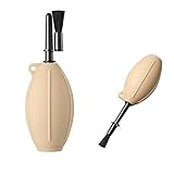 ハクバ HAKUBA メンテナンス用品 シリコンブロアーブラシ02 タン KMC-87TN 強力エアー×ブラシでゴミ・ホコリを取り除く ストラップホール付 4977187329391