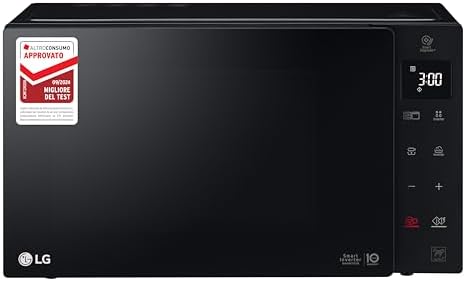 LG Forno Microonde MH6535GDS Con Grill - 25L, 1000W, Inverter, Nero - Foto 8