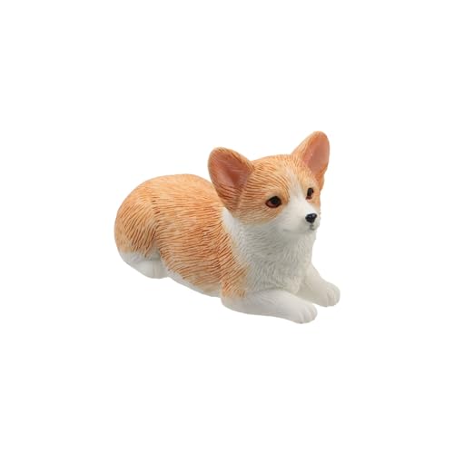 Figuras Miniatura Corgi en Resina 4 Piezas miniatura 2