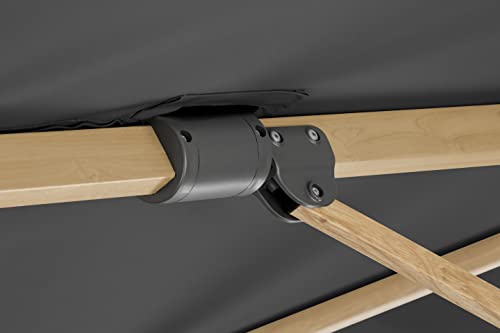 Ampelschirm Rhodos Twist Woody ca. 300 x 300 cm - 8